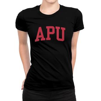 Womens Azusa Pacific University Oc0311 V-Neck Women T-shirt | Mazezy