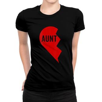 Womens Nephew And Aunt Matching S Outfits Tee 1 Women T-shirt | Mazezy UK