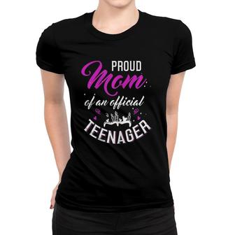 Womens Teenager Mom 13Th Birthday Party Outfit For Mothers Women T-shirt | Mazezy