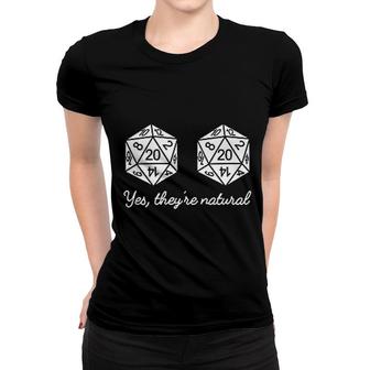 Yes They Are Natural Women T-shirt | Mazezy