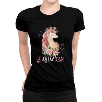 Yia Yiacorn Cute Unicorn Gifts For Mother's Day Women T-shirt | Mazezy