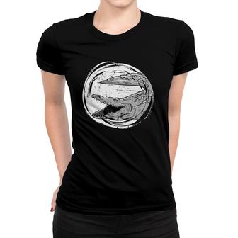 Zoo Reptile Animal Alligator Crocodile Women T-shirt | Mazezy