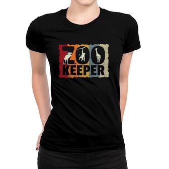 Zookeeper Zoo Animal Explorer Fun Safari Jungle Holiday Gift Women T-shirt | Mazezy