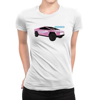 2021 777God I Love You So Much Cybercarts Pink Women T-shirt | Mazezy