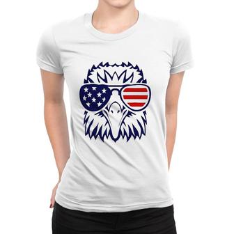 4Th July American Eagle Flag- Independence Day Women T-shirt | Mazezy