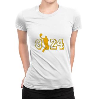 8 And 24 Legend Support Basketball Women T-shirt | Mazezy