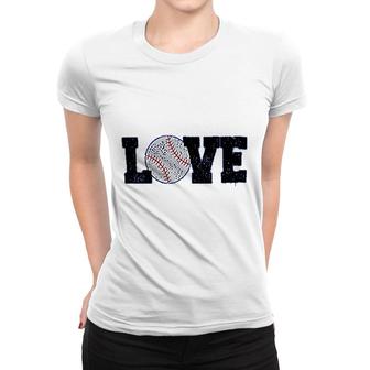 Baseball Love Women T-shirt | Mazezy