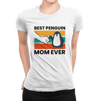 Best Penguin Mom Ever Penguin Mom Women T-shirt | Mazezy