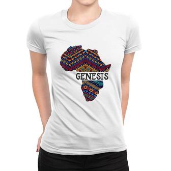 Black History Genesis Gift Women T-shirt | Mazezy