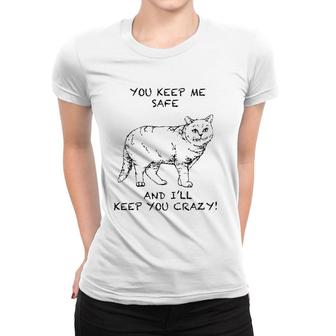 British Shorthair Funny Cat Quote Hand Drawn Art Gift Raglan Baseball Tee Women T-shirt | Mazezy