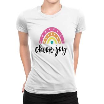 Choose Joy Gifts For Friends Girlfriends Mom Sisters Women T-shirt | Mazezy