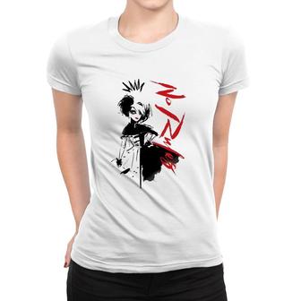 Cruella No Rules Sketch Women T-shirt | Mazezy