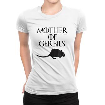 Cute & Unique Black Mother Of Gerbil E010426 Women T-shirt | Mazezy
