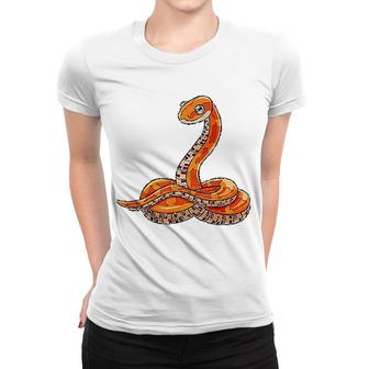 Cute Corn Snake Women T-shirt | Mazezy
