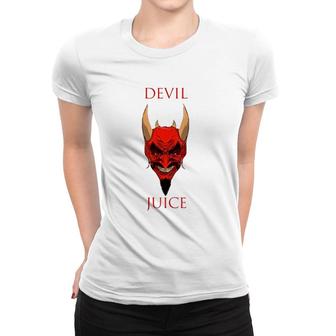Devil Juice Vector Art Unisex Women T-shirt | Mazezy
