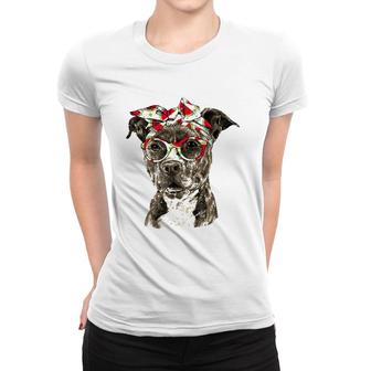 Dogs 365 Pitbull Mom Pit Bull Dog Lover Gift Women T-shirt | Mazezy
