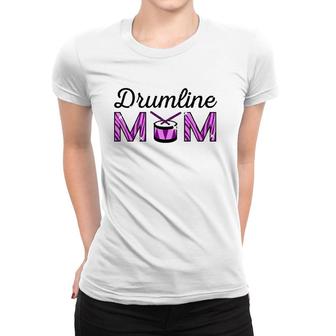 Drumline Mom Cool To Support Your Drummer Women T-shirt | Mazezy