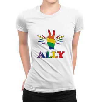 Family Of Gays Lgbt Friends Of Gays Women T-shirt | Mazezy