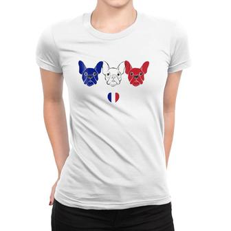 French Bulldog Lover Patriotic Women T-shirt | Mazezy