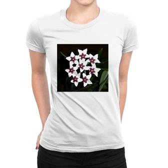Funny Hoya Flowers Succulent Gardening Plant Women T-shirt | Mazezy