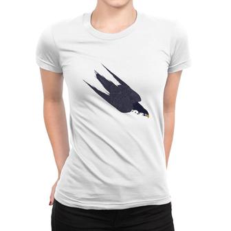 Funny Peregrine Falcon Bird Lover Women T-shirt | Mazezy