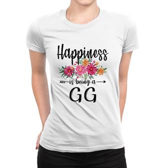 Happiness Is Being A Gg Mother's Day Women T-shirt | Mazezy