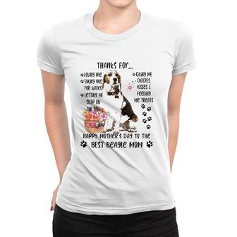 Happy Mother's Day 2021 Beagle Mom Dog Lover Women T-shirt | Mazezy