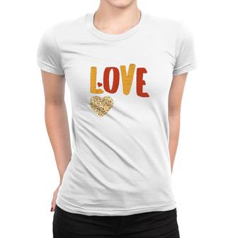 Love Like Jesus Leopard Heart God Women T-shirt - Thegiftio UK