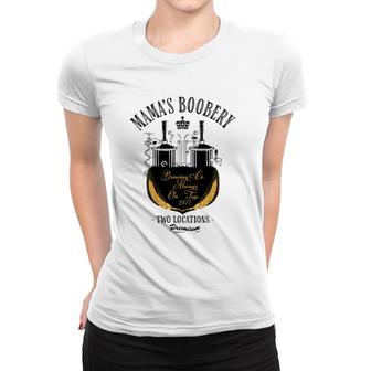 Mama's Boobery Funny Breastfeeding New Mom Breast Milk Women T-shirt | Mazezy
