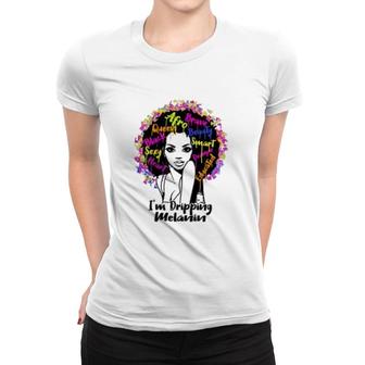 Melanin Black Girl Magic Women T-shirt | Mazezy