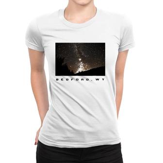 Milky Way In Bedford Souvenir Gift Women T-shirt | Mazezy