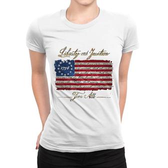 Patriotic Patriotic 1776 Betsy Ross Women T-shirt | Mazezy