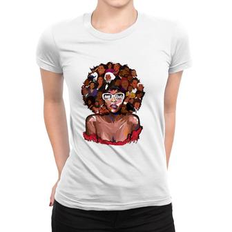 Powerful History Month Pride Dna I Love My Roots Black Women Women T-shirt - Thegiftio