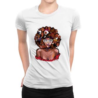 Powerful History Month Pride Dna I Love My Roots Black Women Women T-shirt - Thegiftio UK