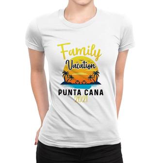 Punta Cana Family Vacation 2021 Matching Dominican Republic Women T-shirt | Mazezy