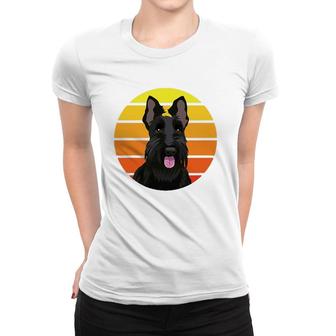 Scottish Terrier Dog Lover Gift Women T-shirt | Mazezy