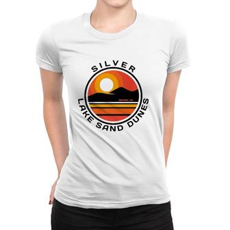 Silver Lake Sand Dunes Women T-shirt | Mazezy