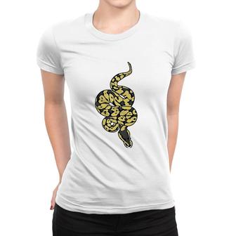 Snake Lover Reptile Cute Baby Ball Python Funny Noodle Women T-shirt | Mazezy