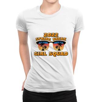Spring Break Girl Squad 2022 Matching Retro Cool Sunglasses Women T-shirt - Thegiftio