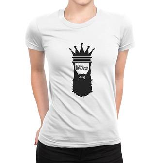St Patricks Day King Beard Women T-shirt | Mazezy