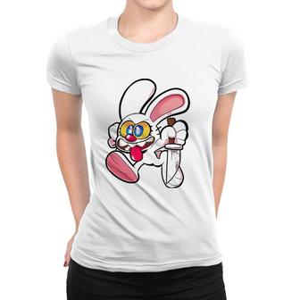 Stabby The Bunny Stabby Rabbit Women T-shirt | Mazezy
