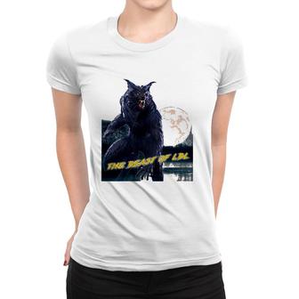 The Beast Of Lbl The Dogman Women T-shirt | Mazezy