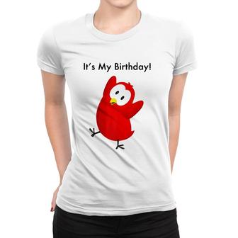 The Official Sammy Bird It's My Birthday Women T-shirt | Mazezy