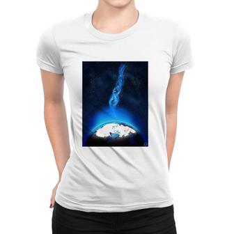 Time And Space Vintage Women T-shirt | Mazezy