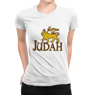 Tribe Of Judah Lion Women T-shirt | Mazezy