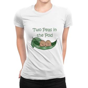 Two Peas In The Pod Women T-shirt | Mazezy