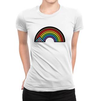 Ultimate Progressive Pride Rainbow Women T-shirt | Mazezy