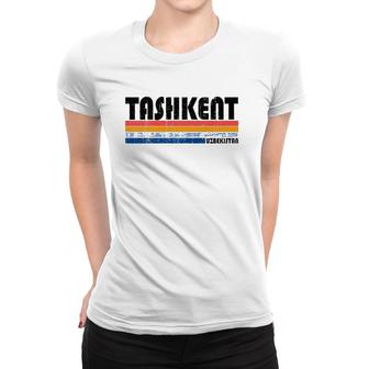 Vintage 70'S 80'S Style Tashkent Uzbekistan Women T-shirt | Mazezy UK