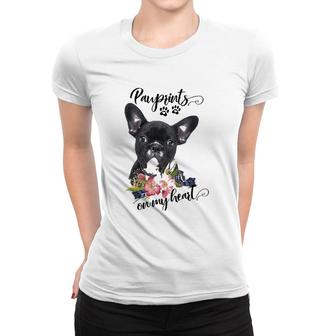 Womens French Bulldog Frenchie Mom Frenchie Mama Black Frenchie V-Neck Women T-shirt | Mazezy