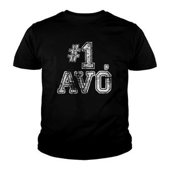 1 Avo - Number One Father's Mother's Day Gift Tee Youth T-shirt | Mazezy